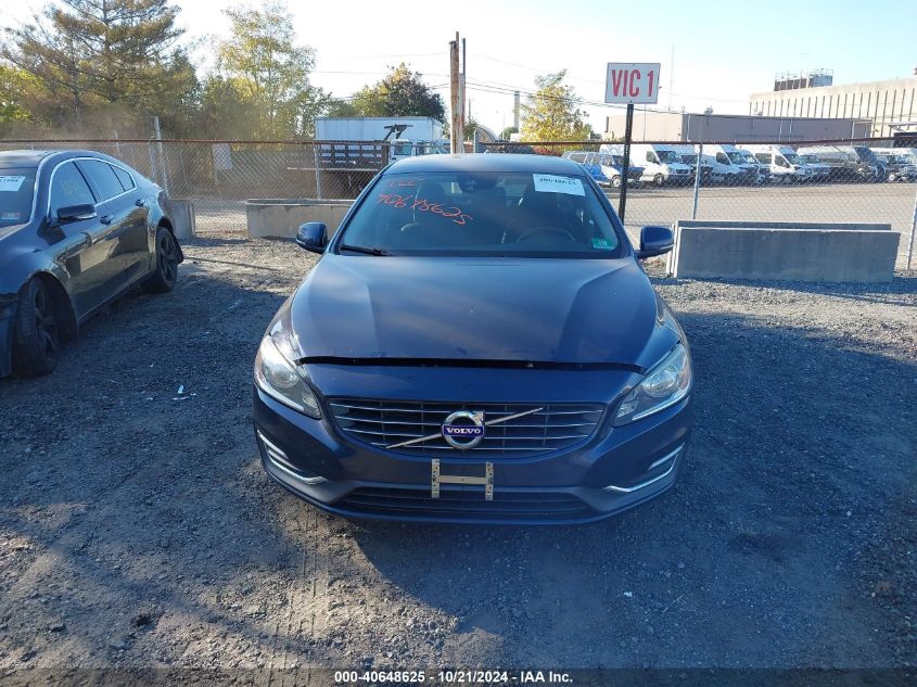 2014 Volvo S60 T5 VIN: YV1612FH8E1288622 Lot: 40648625