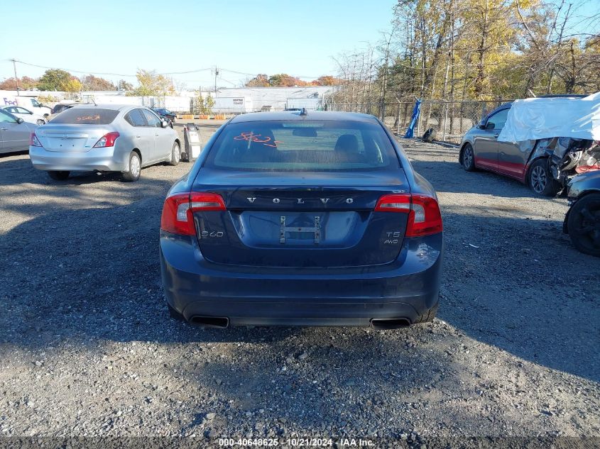 2014 Volvo S60 T5 VIN: YV1612FH8E1288622 Lot: 40648625