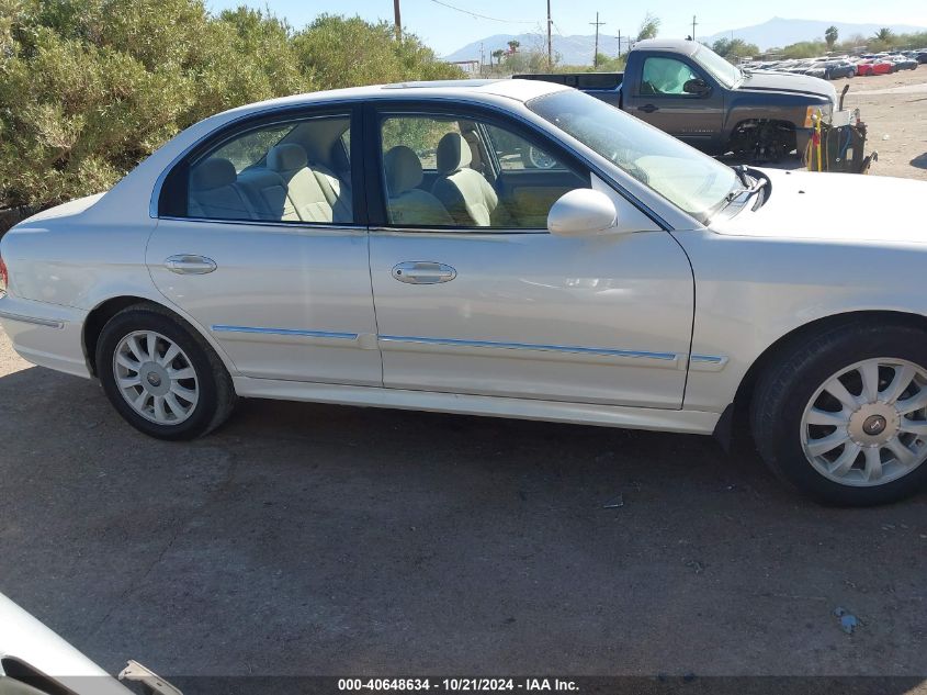 2002 Hyundai Sonata Gls/Lx VIN: KMHWF35H72A631975 Lot: 40648634