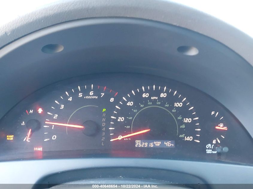 2007 Toyota Camry Le VIN: JTNBE46K273024783 Lot: 40648654