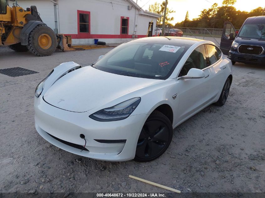 2020 Tesla Model 3 Standard Range Plus Rear-Wheel Drive/Standard Range Rear-Wheel Drive VIN: 5YJ3E1EA6LF632562 Lot: 40648672