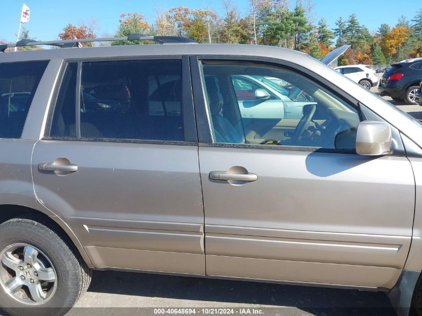 2007 Honda Pilot Exl VIN: 5FNYF28717B031235 Lot: 40648694