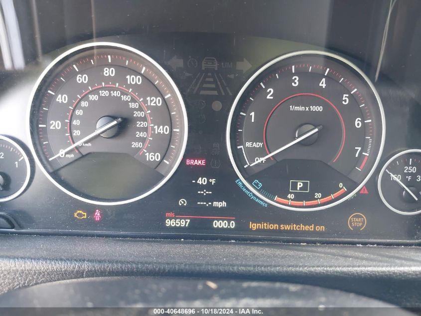 2012 BMW 328I VIN: WBA3A5G51CNP16788 Lot: 40648696