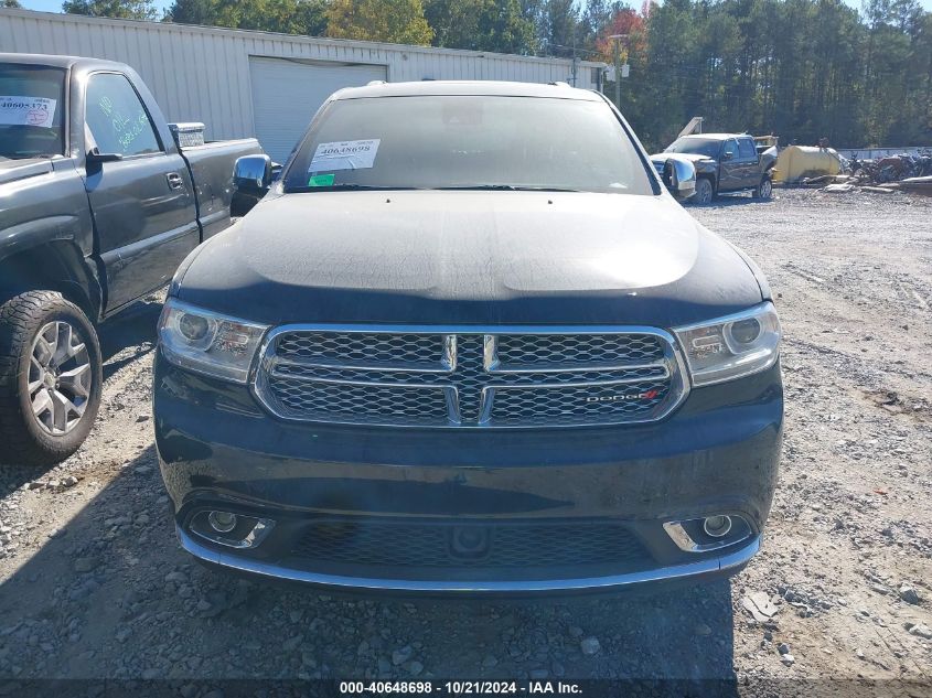 2014 Dodge Durango Citadel VIN: 1C4SDHET5EC483828 Lot: 40648698