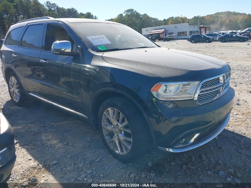 2014 Dodge Durango Citadel VIN: 1C4SDHET5EC483828 Lot: 40648698