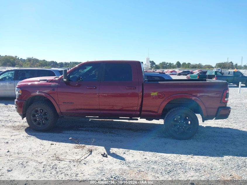 2022 Ram 2500 Laramie 4X4 6'4 Box VIN: 3C6UR5FL3NG145307 Lot: 40648704