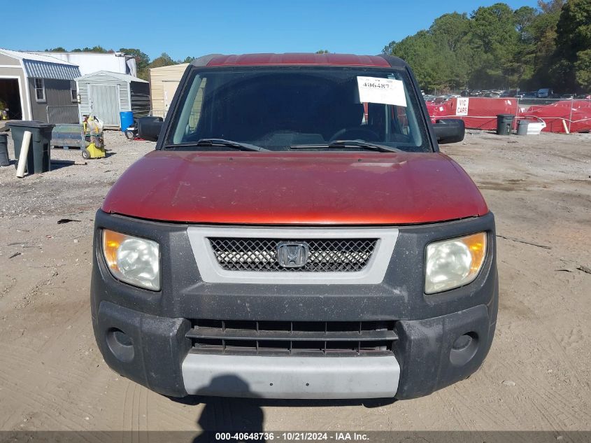 2004 Honda Element Ex VIN: 5J6YH18524L006737 Lot: 40648736