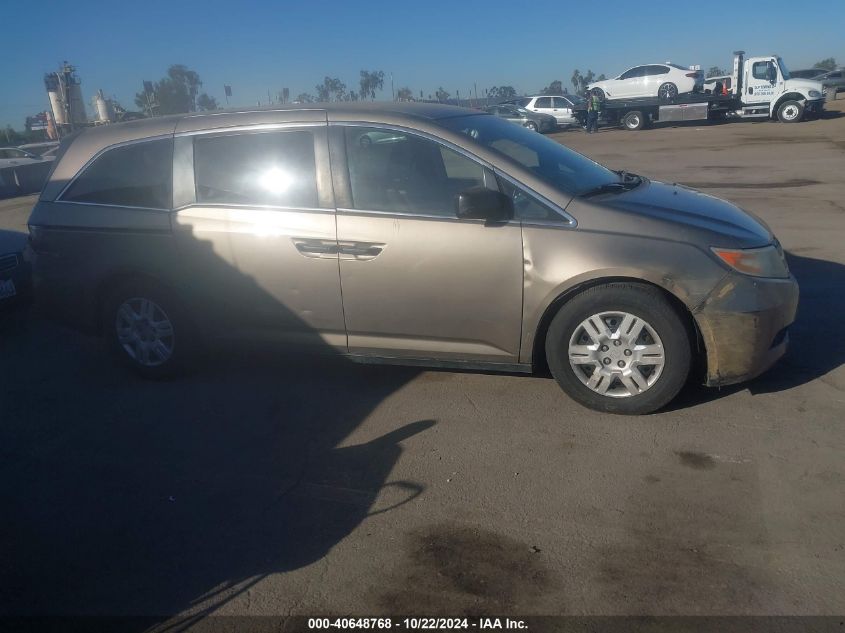 2012 Honda Odyssey Lx VIN: 5FNRL5H29CB004801 Lot: 40648768