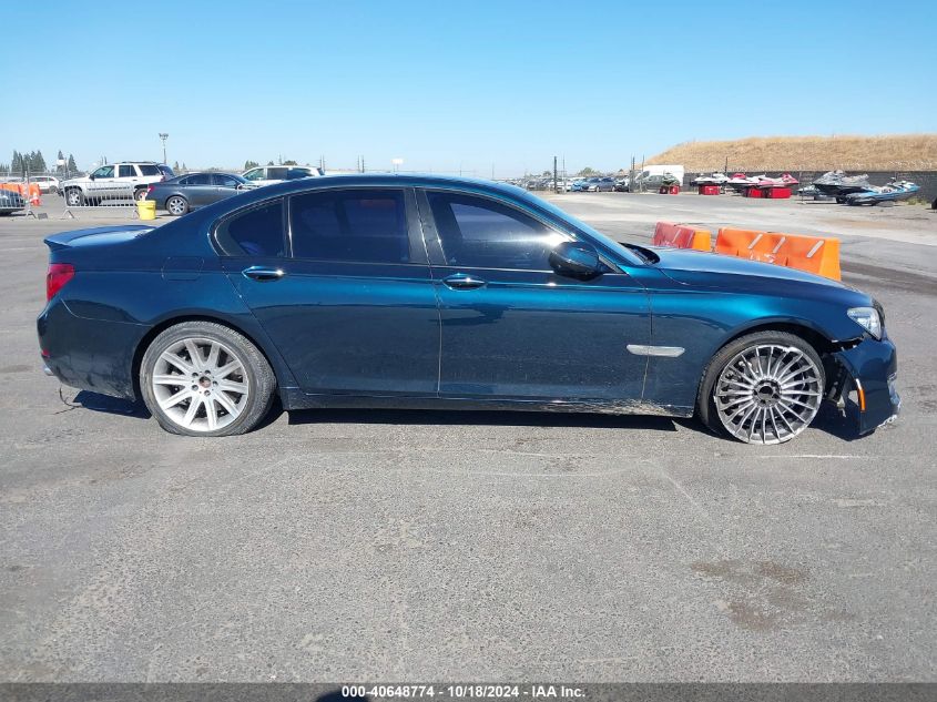 2014 BMW 750I VIN: WBAYA8C58EDS15421 Lot: 40648774