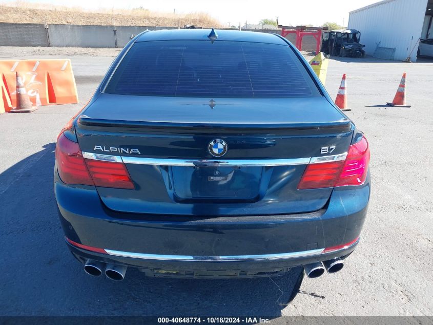 2014 BMW 750I VIN: WBAYA8C58EDS15421 Lot: 40648774