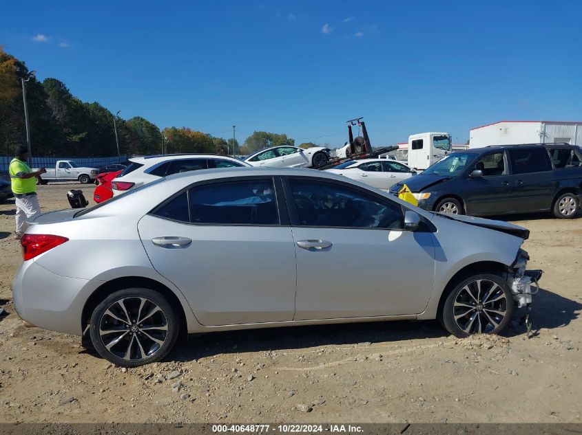 2018 Toyota Corolla Xse VIN: 2T1BURHE5JC032550 Lot: 40648777