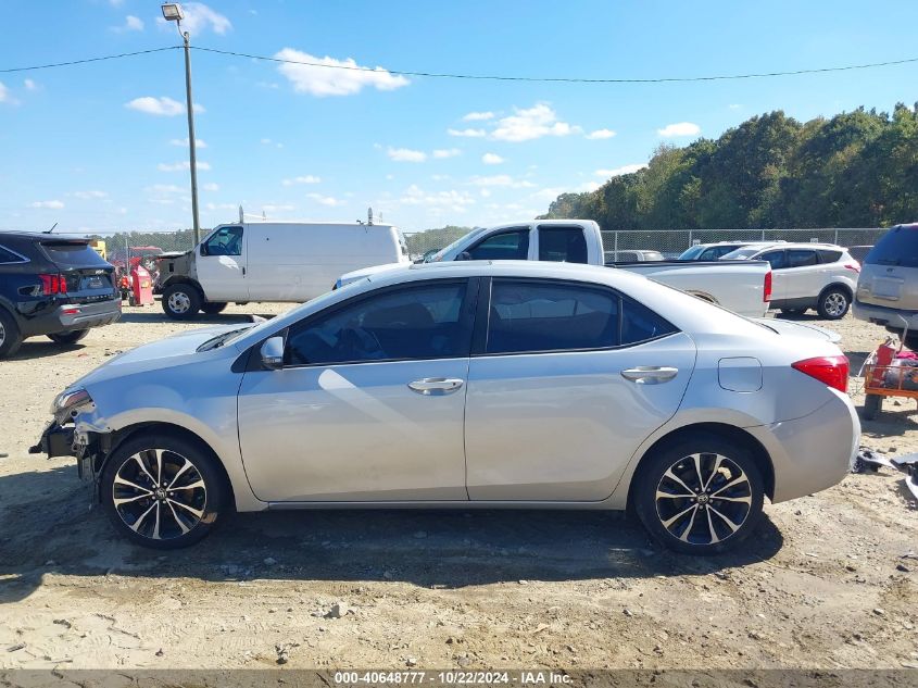 2018 Toyota Corolla Xse VIN: 2T1BURHE5JC032550 Lot: 40648777