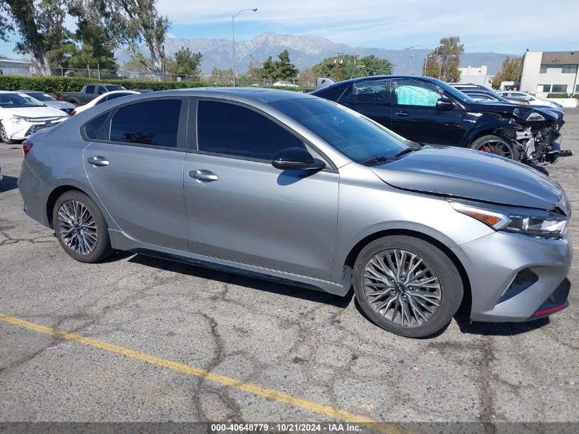 2023 Kia Forte Gt-Line VIN: 3KPF54AD8PE654699 Lot: 40648779