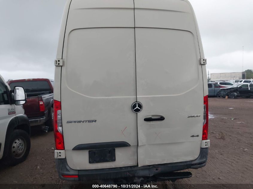 2022 Mercedes-Benz Sprinter 2500 High Roof V6 VIN: W1Y4ECVY0NT101477 Lot: 40648790