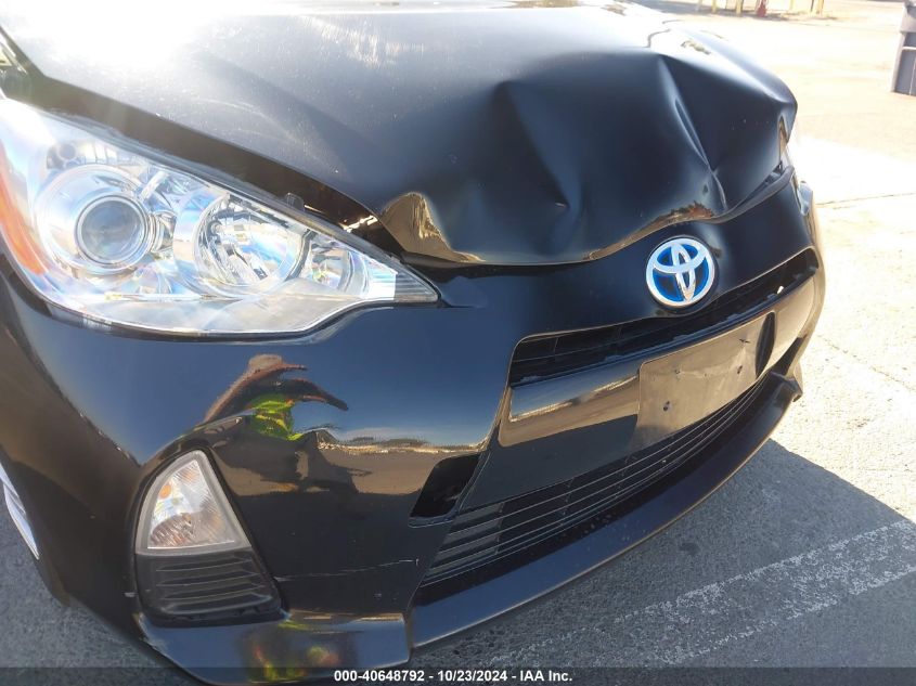 2012 Toyota Prius C Two VIN: JTDKDTB33C1519211 Lot: 40648792