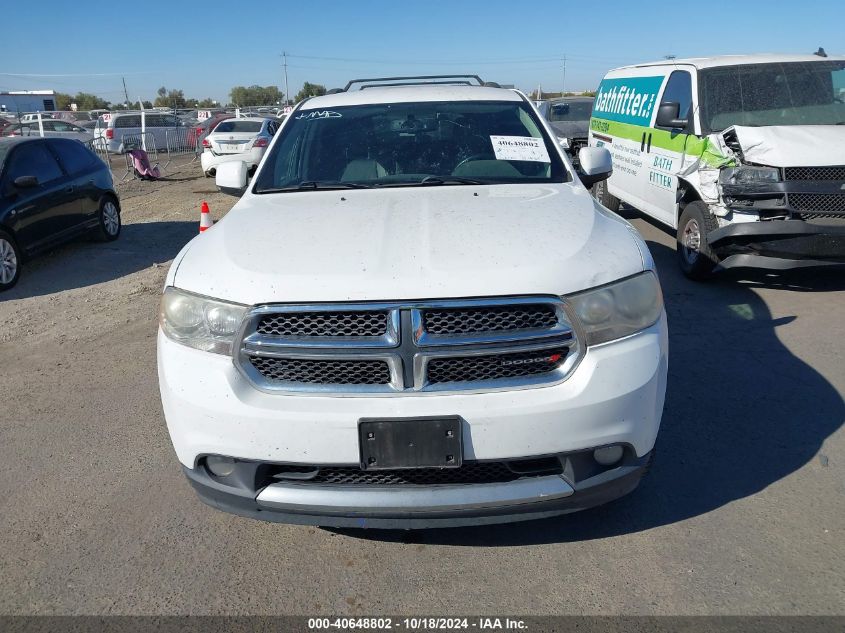 2013 Dodge Durango Crew VIN: 1C4RDJDG2DC608521 Lot: 40648802