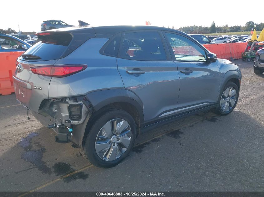 VIN KM8K23AG4KU053887 2019 Hyundai Kona, EV Sel no.4