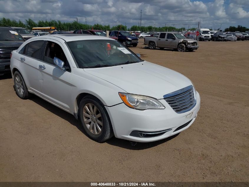 VIN 5J6RW1H28LL010547 2014 CHRYSLER 200 no.1