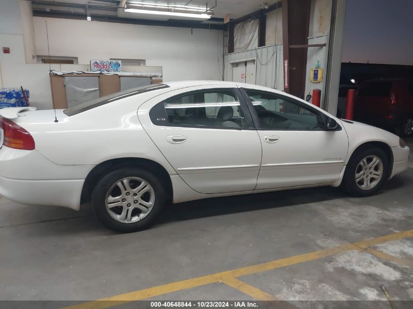 1998 Dodge Intrepid Es VIN: 2B3HD56J3WH107182 Lot: 40648844