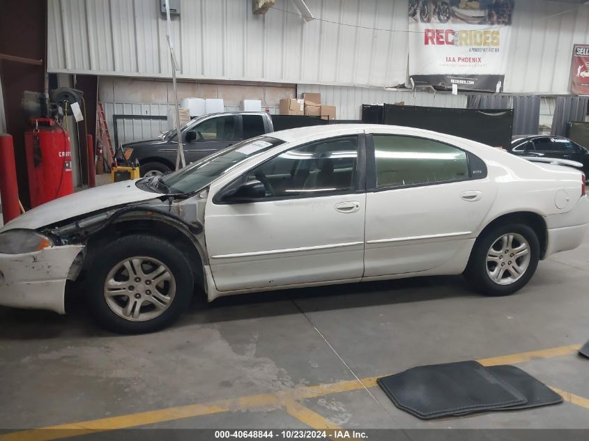 1998 Dodge Intrepid Es VIN: 2B3HD56J3WH107182 Lot: 40648844