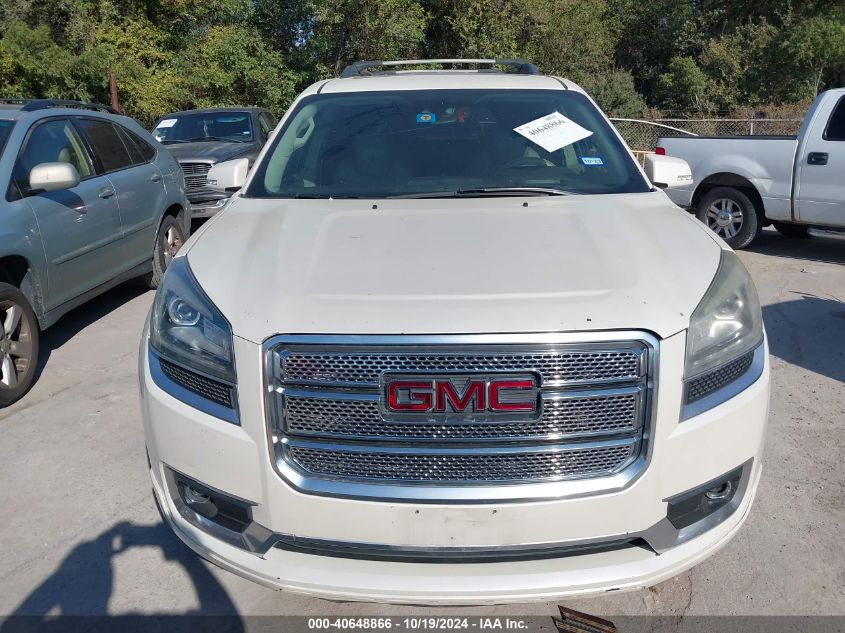 2014 GMC Acadia Denali VIN: 1GKKRTKD2EJ227017 Lot: 40648866