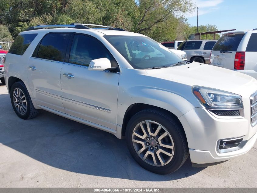 2014 GMC Acadia Denali VIN: 1GKKRTKD2EJ227017 Lot: 40648866