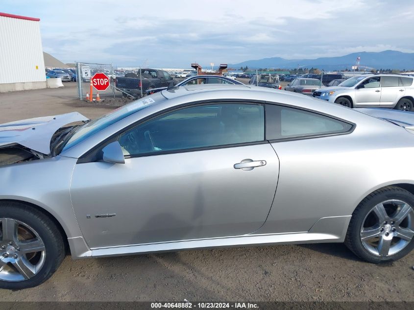 2008 Pontiac G6 Gxp VIN: 1G2ZM177884212562 Lot: 40648882