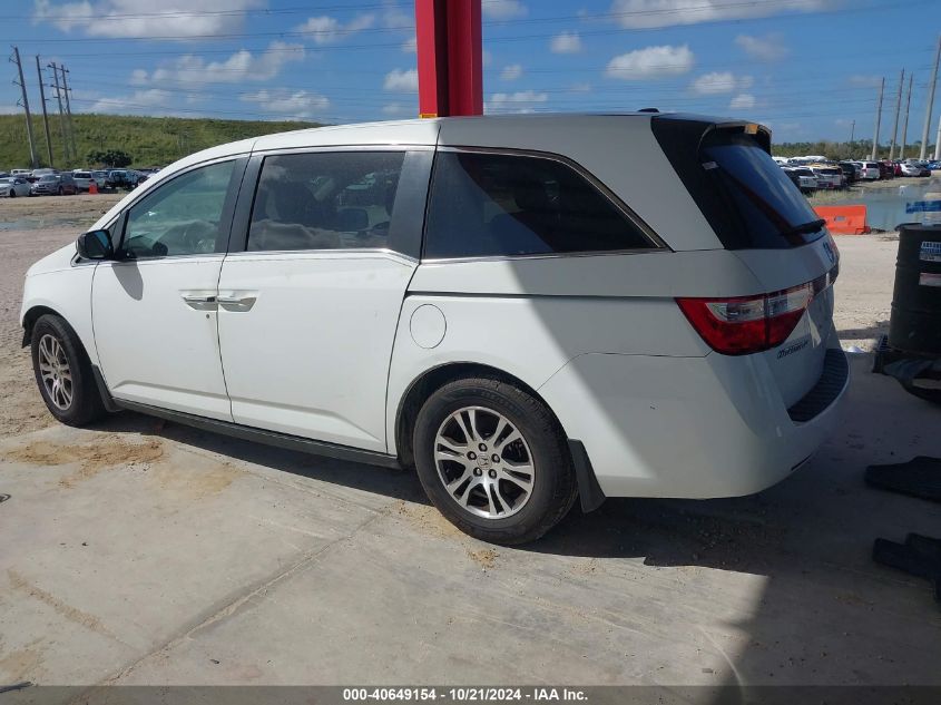 2012 Honda Odyssey Exl VIN: 5FNRL5H65CB136327 Lot: 40649154