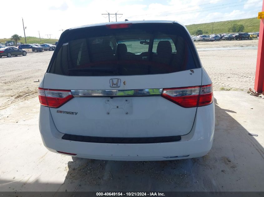 2012 Honda Odyssey Exl VIN: 5FNRL5H65CB136327 Lot: 40649154