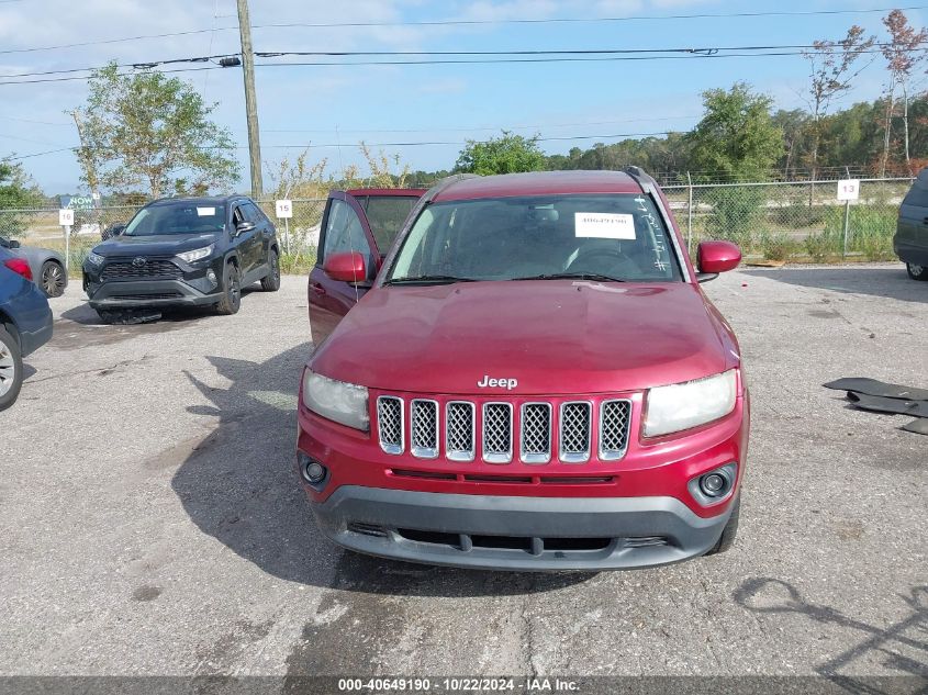 2016 Jeep Compass Latitude VIN: 1C4NJCEA1GD614922 Lot: 40649190