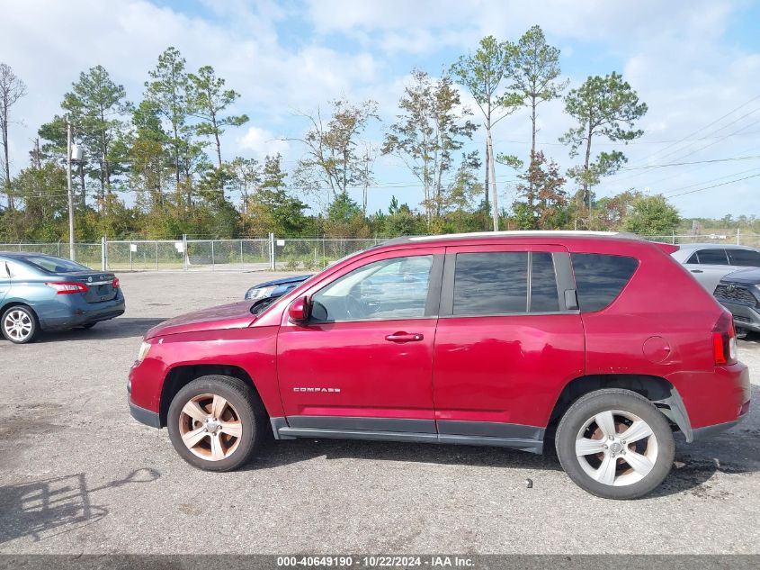 2016 Jeep Compass Latitude VIN: 1C4NJCEA1GD614922 Lot: 40649190