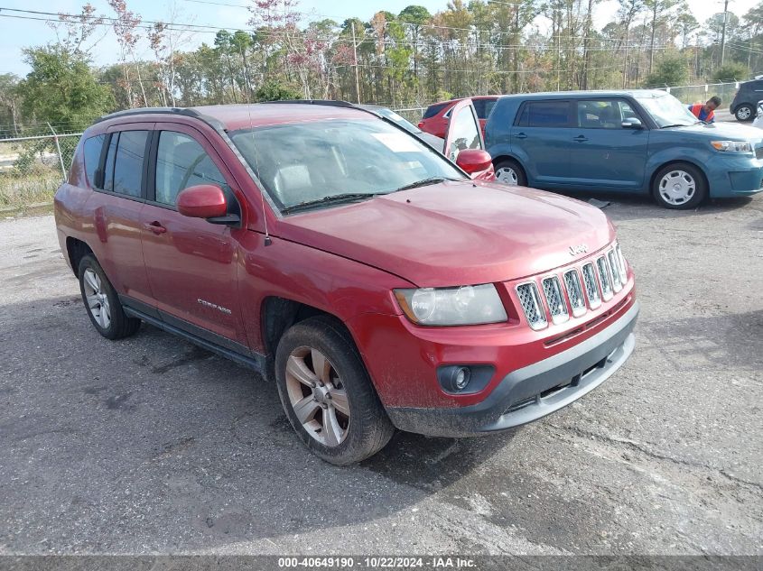 2016 Jeep Compass Latitude VIN: 1C4NJCEA1GD614922 Lot: 40649190