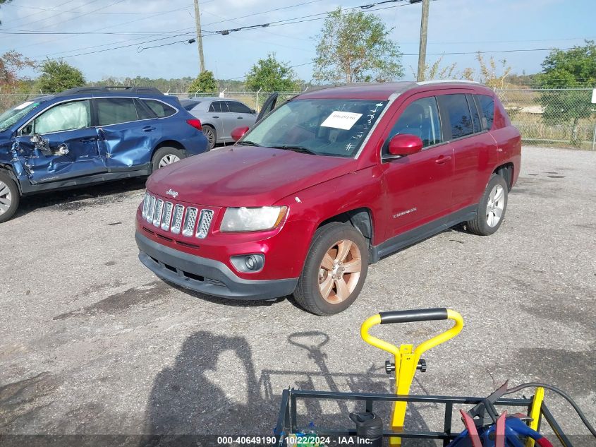 2016 Jeep Compass Latitude VIN: 1C4NJCEA1GD614922 Lot: 40649190