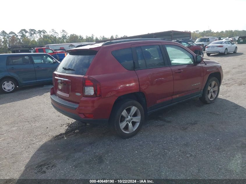 2016 Jeep Compass Latitude VIN: 1C4NJCEA1GD614922 Lot: 40649190