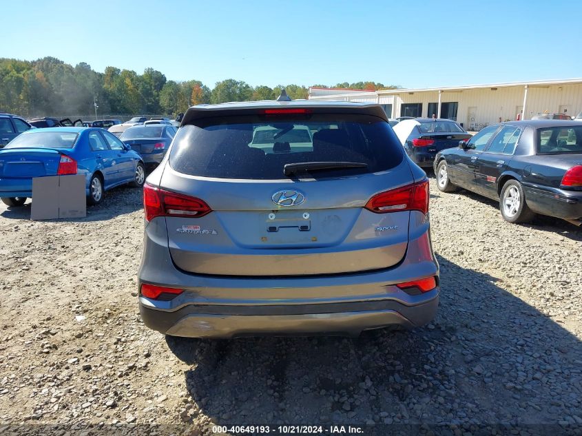 2017 Hyundai Santa Fe Sport 2.4L VIN: 5NMZT3LB6HH046313 Lot: 40649193