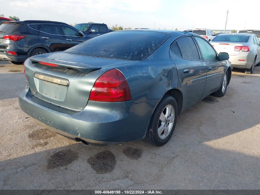 2006 Pontiac Grand Prix VIN: 2G2WP552X61259948 Lot: 40649198