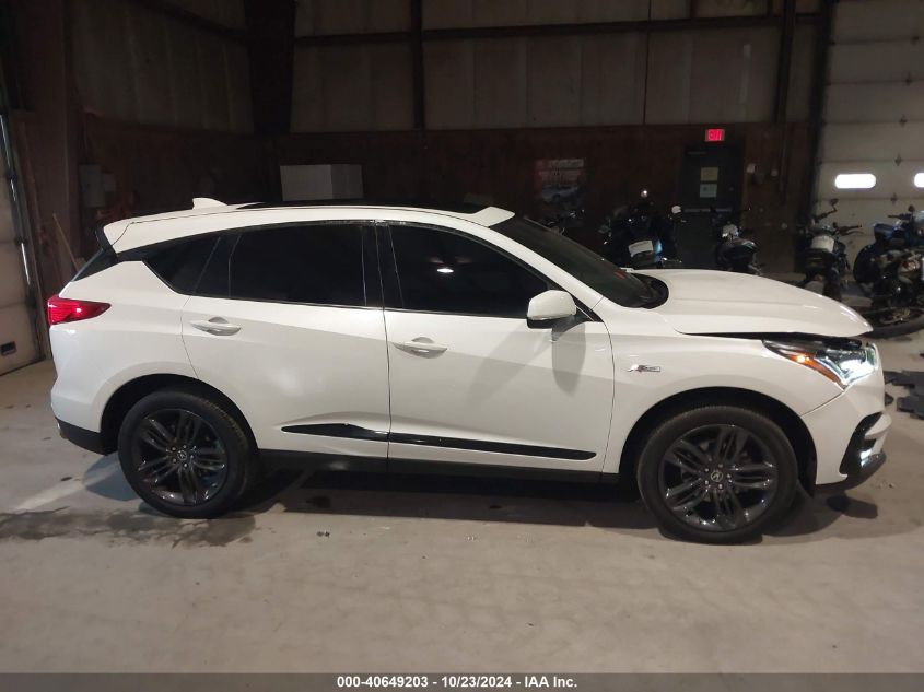 2021 Acura Rdx A-Spec Package VIN: 5J8TC2H6XML041475 Lot: 40649203