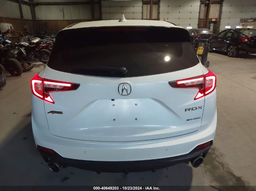 2021 Acura Rdx A-Spec Package VIN: 5J8TC2H6XML041475 Lot: 40649203