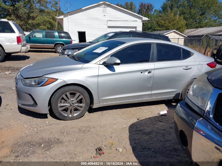 2017 Hyundai Elantra Se VIN: KMHD84LF9HU179933 Lot: 40649215