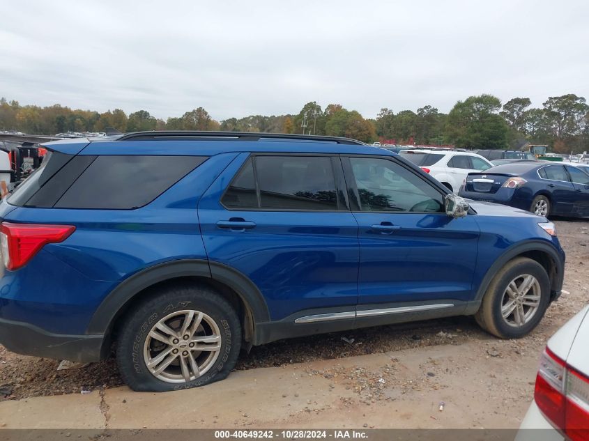 2021 Ford Explorer Xlt VIN: 1FMSK7DH7MGA26955 Lot: 40649242