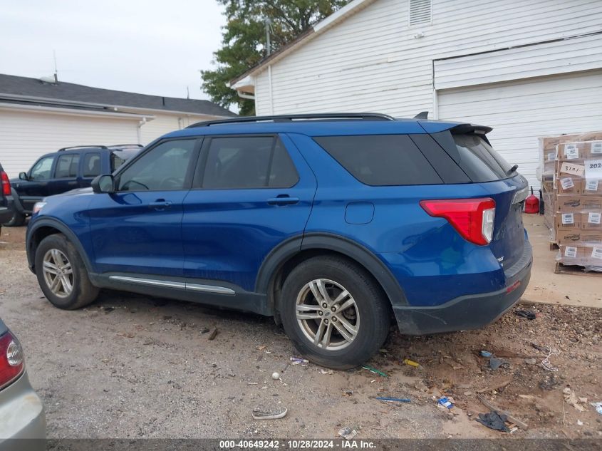 2021 Ford Explorer Xlt VIN: 1FMSK7DH7MGA26955 Lot: 40649242