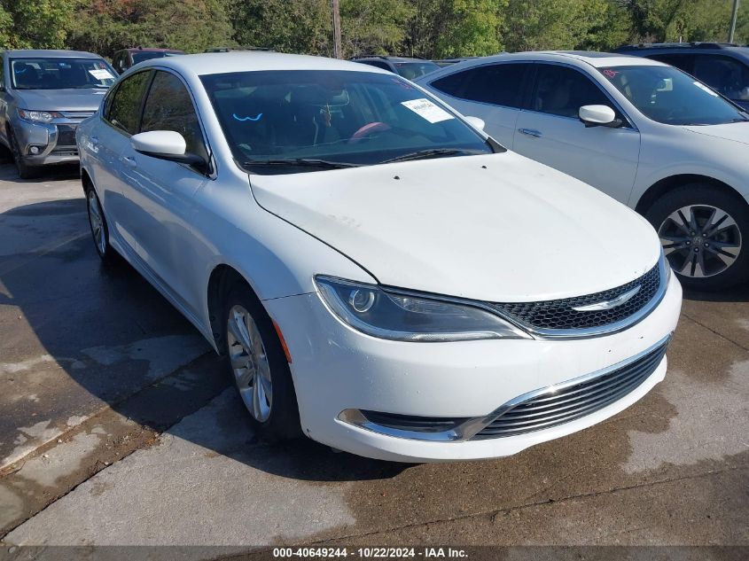 2016 Chrysler 200 Limited VIN: 1C3CCCAB5GN133196 Lot: 40649244