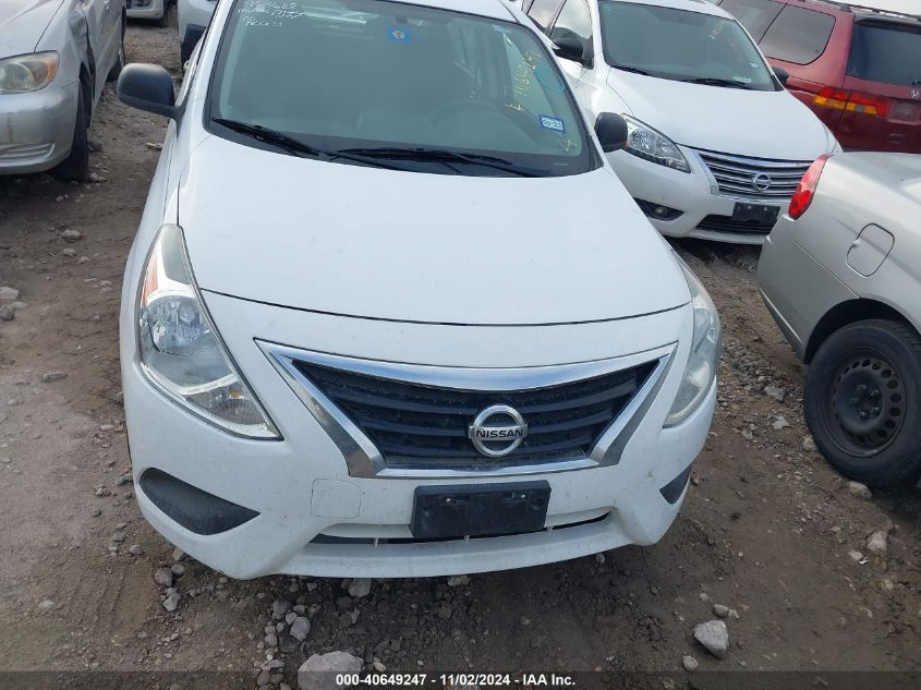 2015 Nissan Versa 1.6 S+ VIN: 3N1CN7AP3FL953688 Lot: 40649247