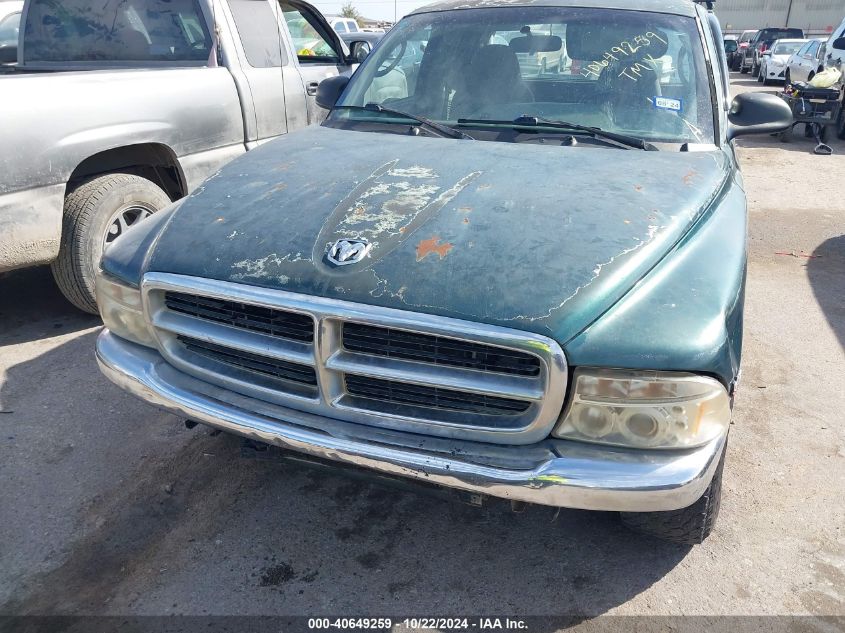 2000 Dodge Dakota Slt/Sport VIN: 1B7GL22X4YS524411 Lot: 40649259