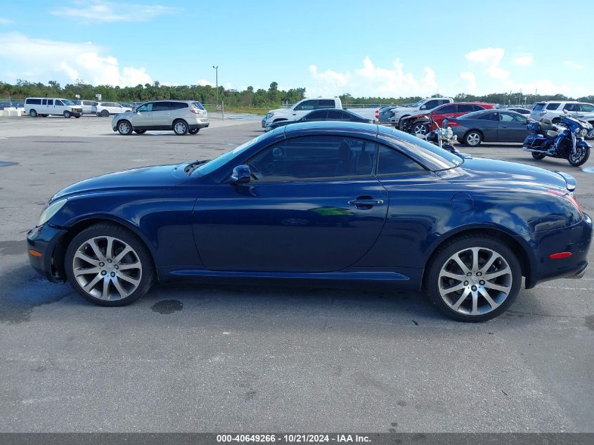 2004 Lexus Sc 430 430 VIN: JTHFN48Y240059598 Lot: 40649266