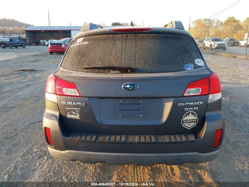 2014 Subaru Outback 3.6R Limited VIN: 4S4BRDPCXE2204656 Lot: 40649307