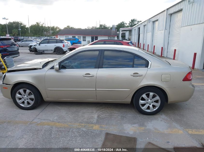 2006 Kia Optima Ex (New)/Lx (New) VIN: KNAGE123165040822 Lot: 40649335