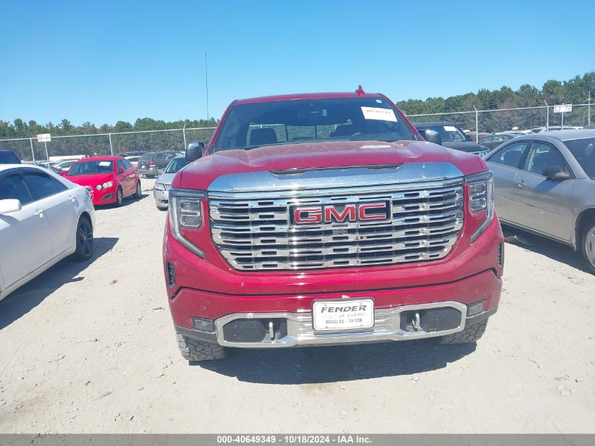 2023 GMC Sierra 1500 4Wd Short Box Denali VIN: 3GTUUGEL4PG144576 Lot: 40649349