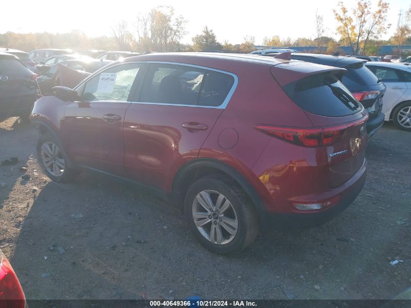 2018 Kia Sportage Lx VIN: KNDPMCAC2J7401961 Lot: 40649366