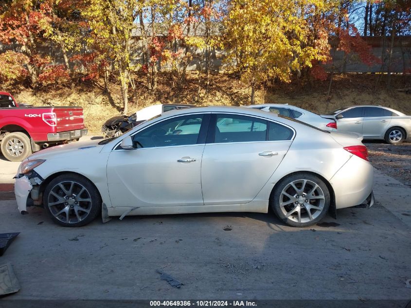 2012 Buick Regal Gs VIN: 2G4GV5GV3C9155761 Lot: 40649386